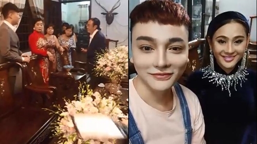 Toàn cảnh lễ ăn hỏi của ca sĩ Lâm Khánh Chi