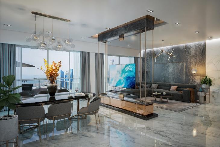 Nội thất phòng khách 2017: phong cách thượng lưu lên ngôi