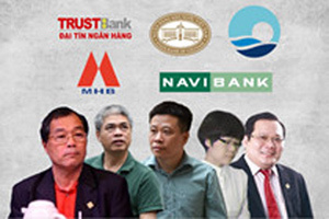 Những sếp ngân hàng 'ngã ngựa' năm qua