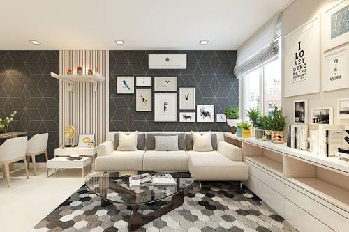 Đón xuân trong căn hộ thiết kế tinh tế