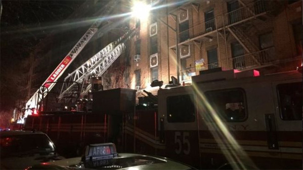 Cháy chung cư ở New York, 12 người chết