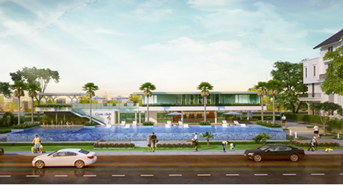 Khu biệt thự compound bên sông Sài Gòn
