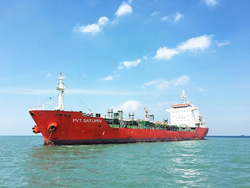 PV Trans nhận tàu PVT Saturn tại Singapore