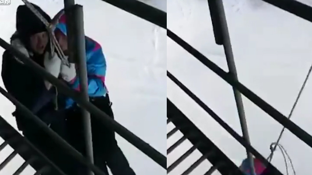 Tai nạn khủng khiếp với cặp đôi chơi nhảy cầu mạo hiểm