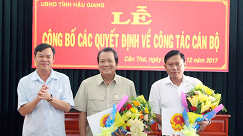 Điều động, bổ nhiệm nhân sự Hà Nội, Đà Nẵng, Hậu Giang