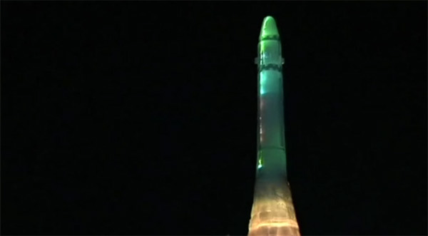 Tên lửa Triều Tiên bằng băng