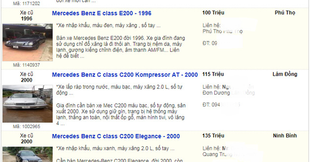 Ô tô cũ đua nhau xuống giá: Xe sang 'sập sàn', xe nhỏ 'dò đáy'