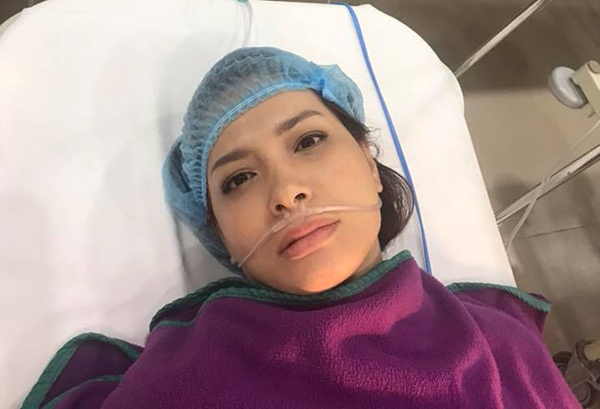 Cựu người mẫu Thuý Hạnh đã phẫu thuật cắt bỏ khối u