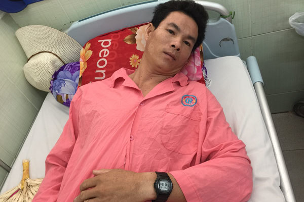 Anh Nguyễn Văn Huy đã phẫu thuật tim và được xuất viện