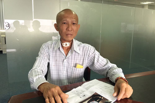 Chồng ung thư, vợ bệnh âm thầm chịu đựng