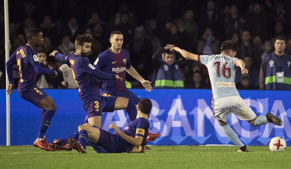 Celta Vigo 1-1 Barcelona
