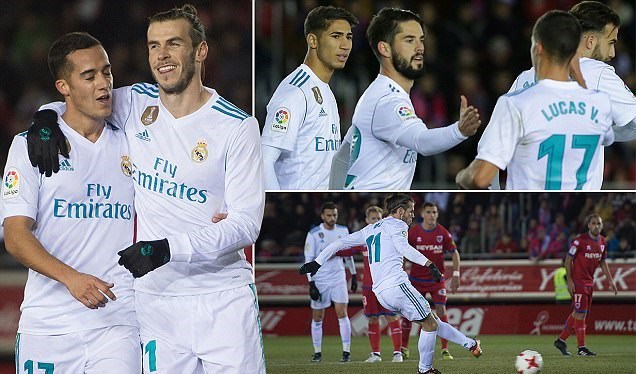 Bale ghi bàn, Real đặt một chân vào tứ kết Cúp nhà Vua