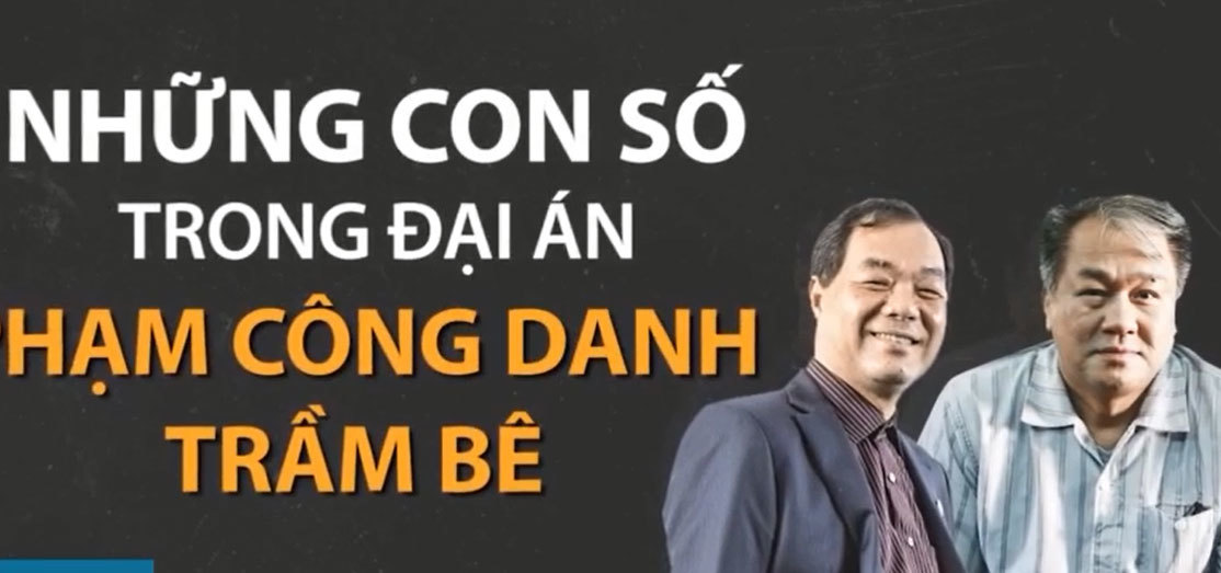 Những con số trong đại án Trầm Bê - Phạm Công Danh