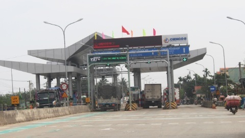 Xe biển xanh được miễn phí qua BOT Điện Bàn, Tam Kỳ