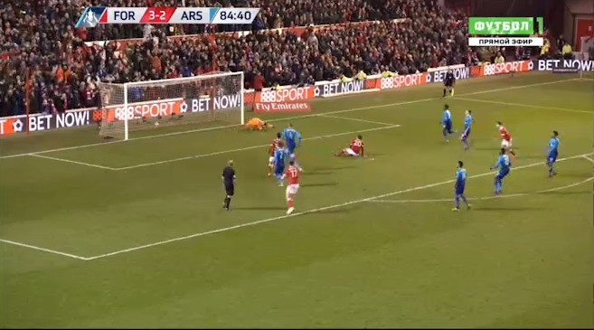 Nottingham 4-2 Arsenal: Quả penalty thứ 2