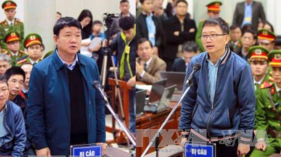 Ông Đinh La Thăng bị đề nghị 14-15 năm tù, Trịnh Xuân Thanh chung thân