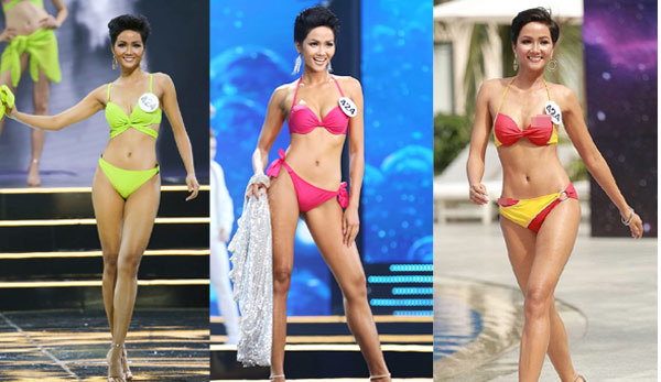 Bí mật sau những bước sải bikini tự tin của hoa hậu H'Hen Niê