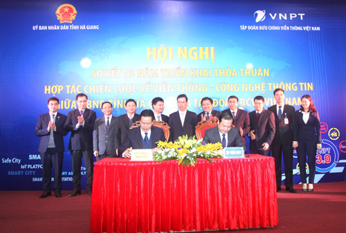 VNPT xây dựng smart city tại Hà Giang