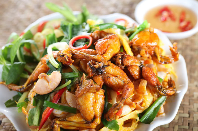 Độc đáo đặc sản ếch òn của người Chăm