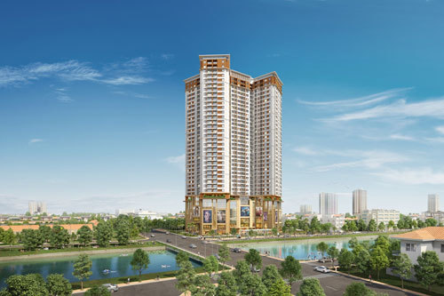 Dự án Samsora Premier 105 triển khai thi công phần thân