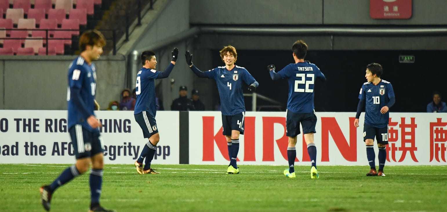 U23 châu Á: U23 Nhật Bản thắng chật vật Palestine