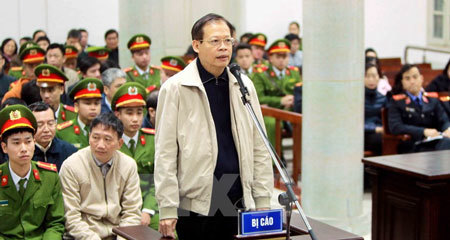 Hình ảnh ngày thứ tư xét xử Trịnh Xuân Thanh và đồng phạm