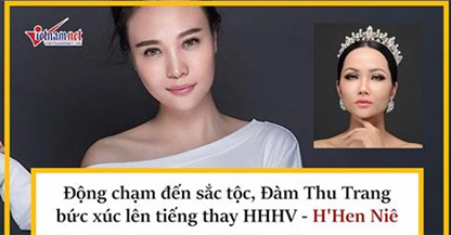 Bạn gái Cường Đôla bức xúc lên tiếng bảo vệ Hoa hậu H'Hen Niê