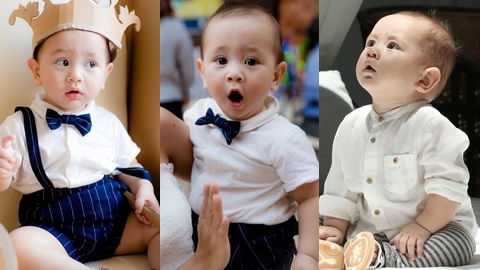 Con trai ca sĩ 'xấu lạ' Thảo Trang gây sốt với vẻ ngoài cực đáng yêu