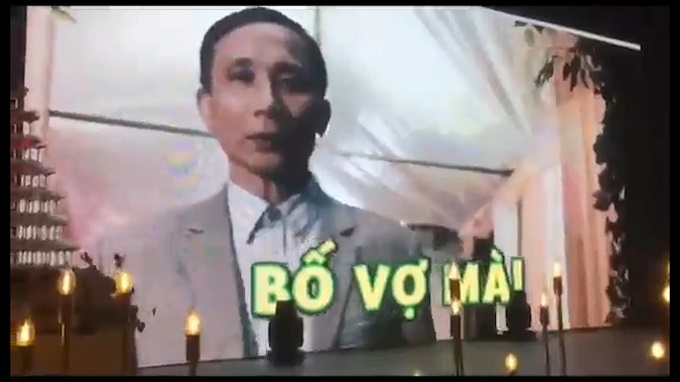 Bố mẹ hai bên hát rap trong đám cưới Nhật Anh Trắng 'gây sốt'