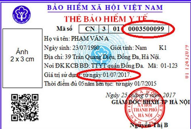 Thẻ BHYT mới: Con số cho biết mức tiền được hưởng khi khám chữa bệnh