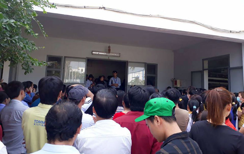 Giám đốc nước ngoài 'biệt tăm', hàng trăm công nhân nghỉ việc đòi lương