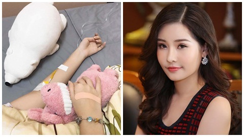 Lê Âu Ngân Anh phải đi cấp cứu sau đề nghị hủy danh hiệu Hoa hậu