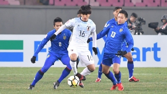 Video bàn thắng U23 Thái Lan 0-1 U23 Nhật Bản