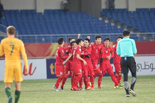 U23 Việt Nam quật ngã U23 Australia: Những trái tim dũng cảm