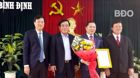 Nhân sự mới Quảng Ninh, Thanh Hóa, Bình Định