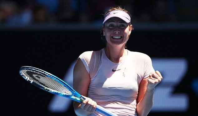 Australian Open 2018: Sharapova nhẹ lướt vào vòng 2