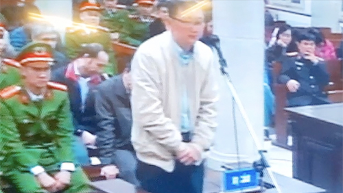 Trịnh Xuân Thanh nói lời sau cùng