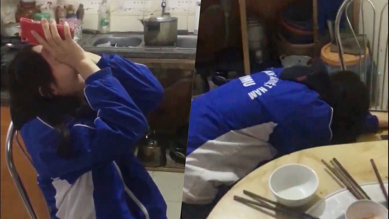 Nữ sinh viên khóc lóc vì “chỉ được” 8 điểm thi Triết học