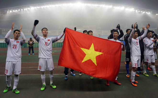 Cầm hoà Syria, U23 Việt Nam bay vào tứ kết châu Á
