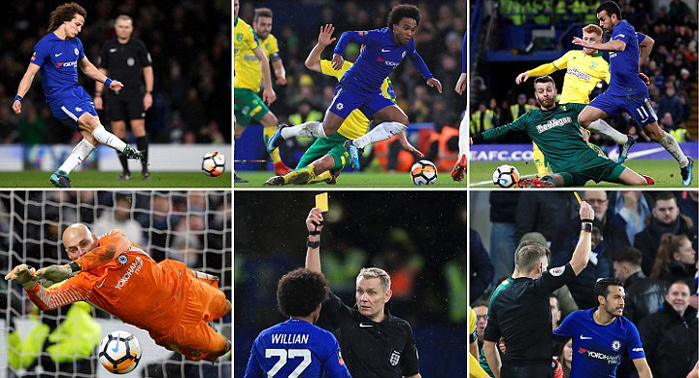 Video bàn thắng Chelsea 1-1 Norwich (pen 5-3)