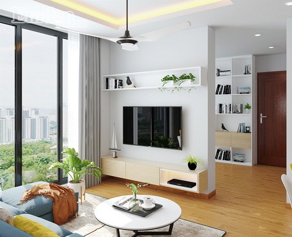 Căn hộ thiết kế thông minh nhờ tối giản màu sắc và nhấn nhá ấn tượng