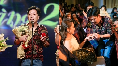 Trường Giang cầu hôn Nhã Phương ngay trên sóng truyền hình