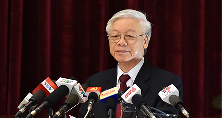 Tổng bí thư dự hội nghị toàn quốc về xây dựng Đảng