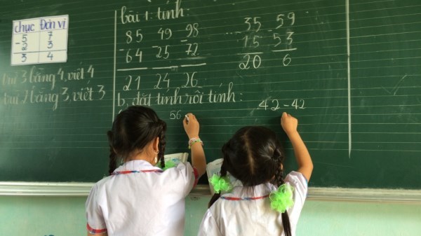 Dự thảo môn Toán chương trình  giáo dục phổ thông mới