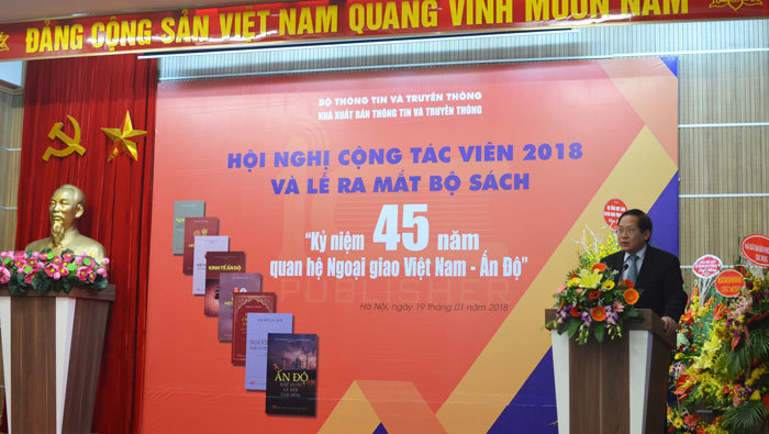 Ra mắt bộ sách về quan hệ đặc biệt Việt Nam - Ấn Độ