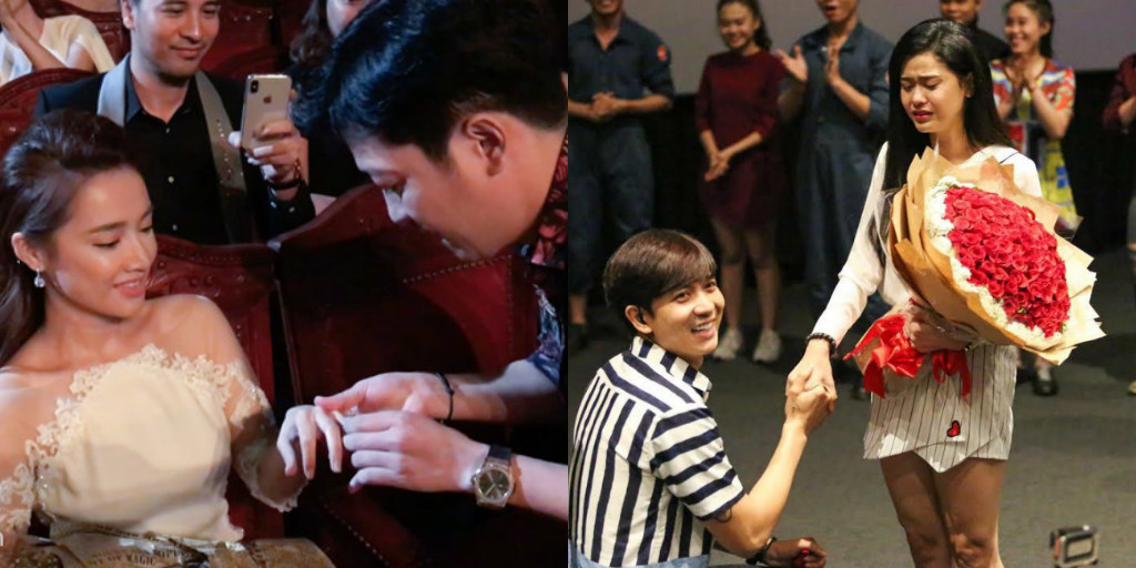 Những màn cầu hôn gây sốt của showbiz Việt