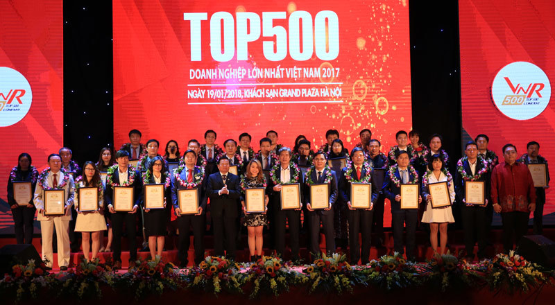 Môi trường kinh doanh cải thiện, Top 500 DN đạt thành tựu xuất sắc