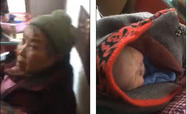 ném con vào thùng rác