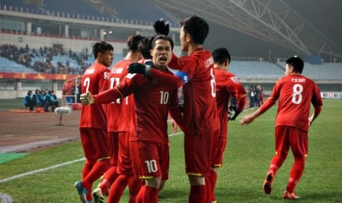 U23 Việt Nam 1-0 U23 Iraq: Công Phượng mở tỷ số