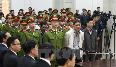 tòa tuyên án 22/1